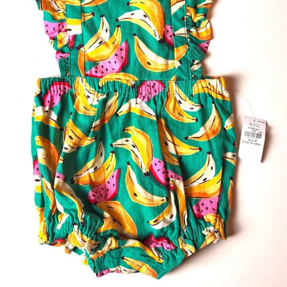 Old Navy Summer Seasonal Toddler Beach Tropical Printed Romper Sz 18-24 M NWT - Picture 11 of 12
